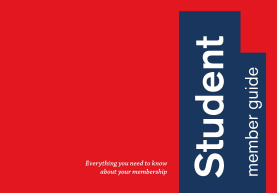 Cover of MDU student member guide